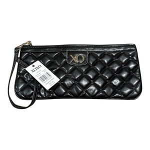 XOXO vintage NWT Black Quilted Wristlet